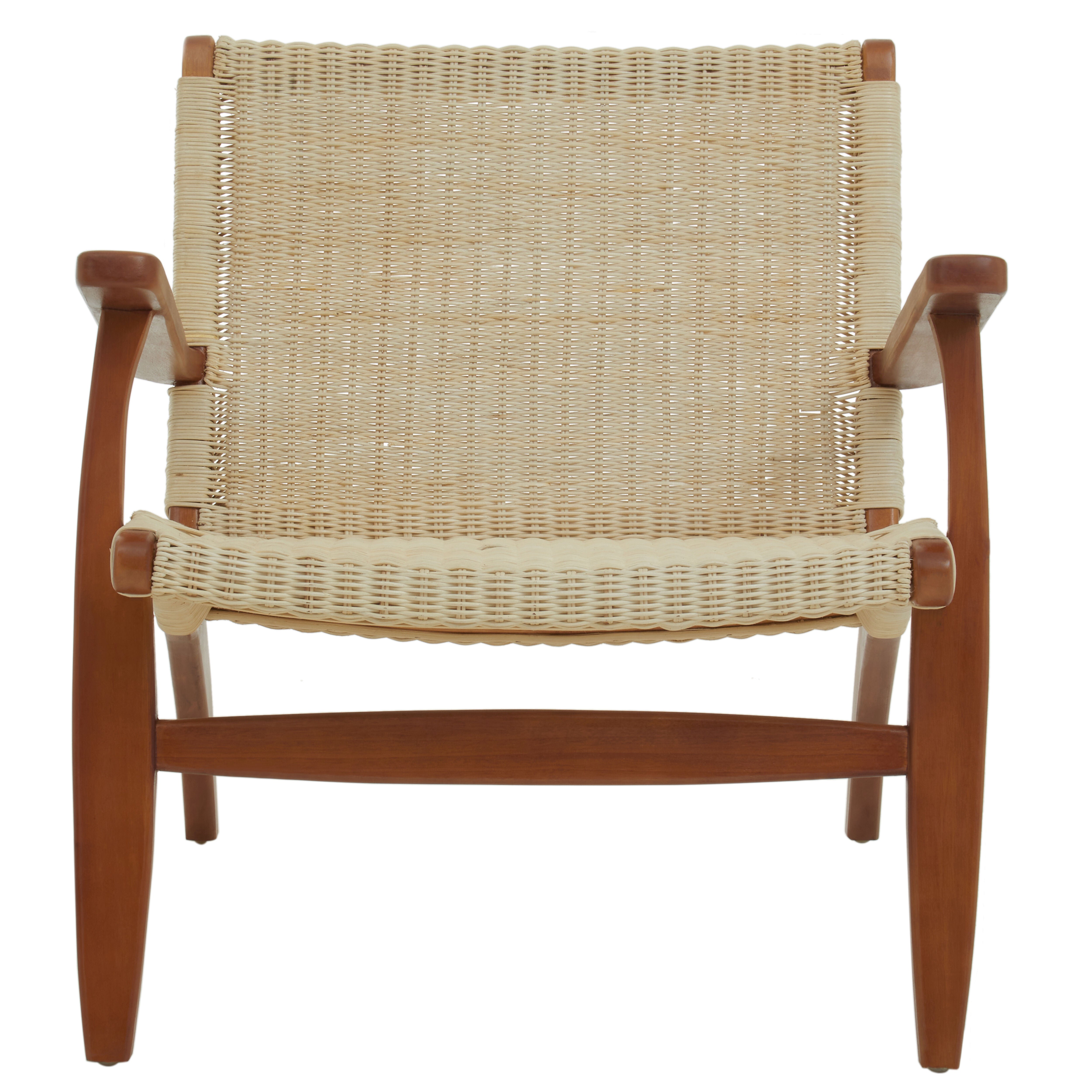 Bali Woven Chair In Natural Rattan